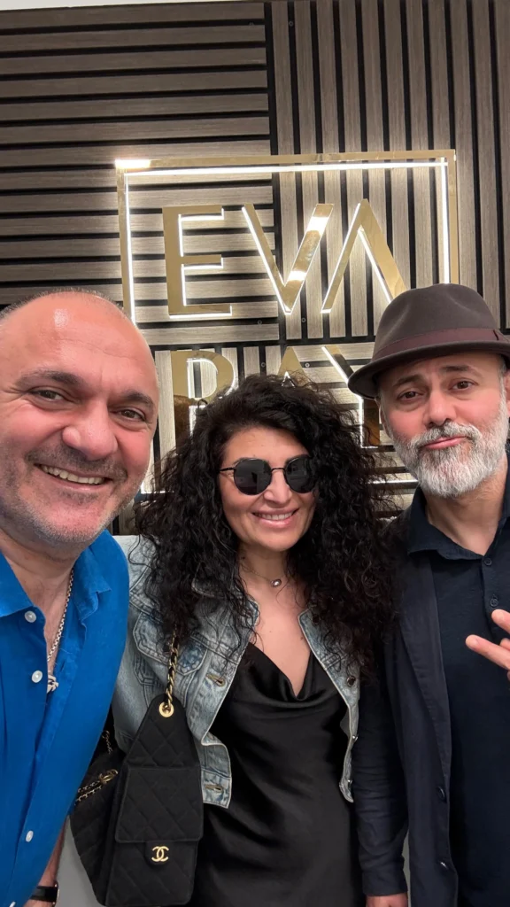 Comedian Kurbanov Visits Eva Bay Aesthetics Beverly Hills