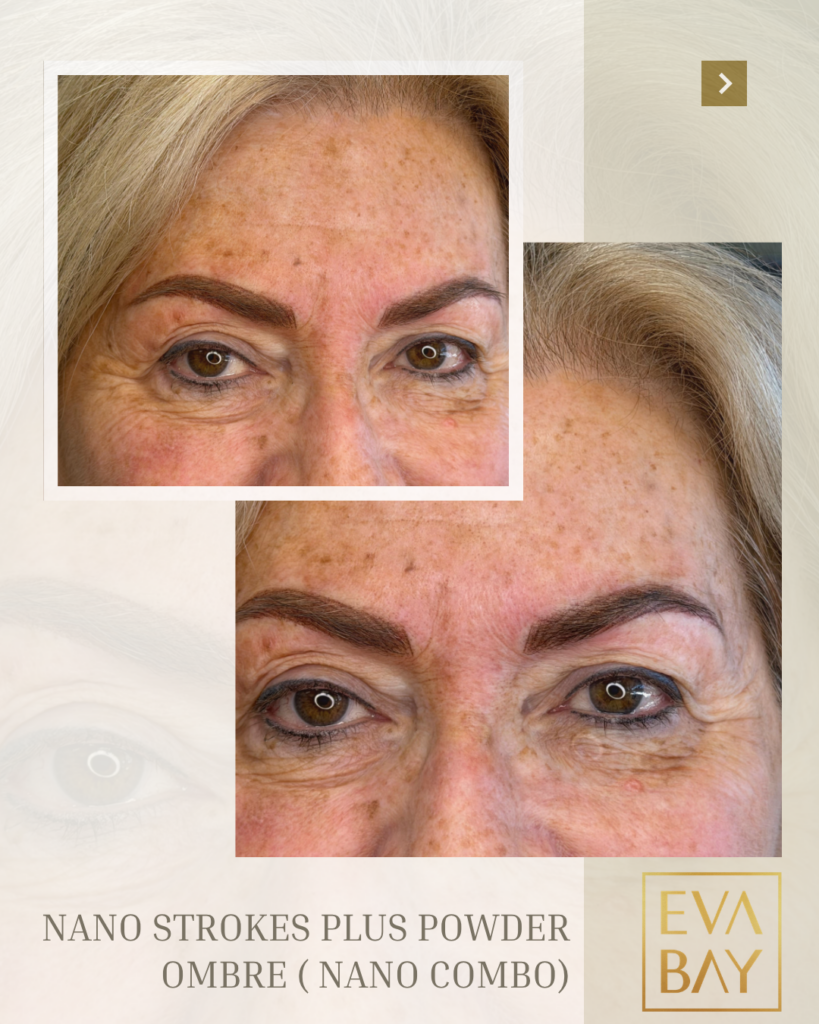 Nano Combo Brows San Jose & Beverly Hills | Nano Strokes + Powder Ombre
