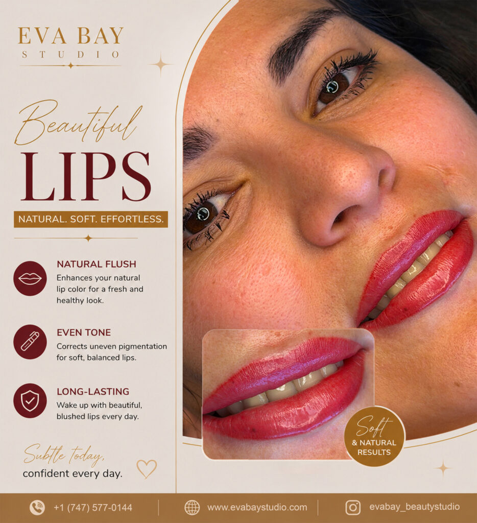 Lips Blush in Beverly Hills & San Jose | Natural Lips Enhancement