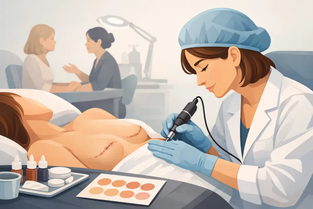 Areola Restoration Tattoo After Mastectomy Explained