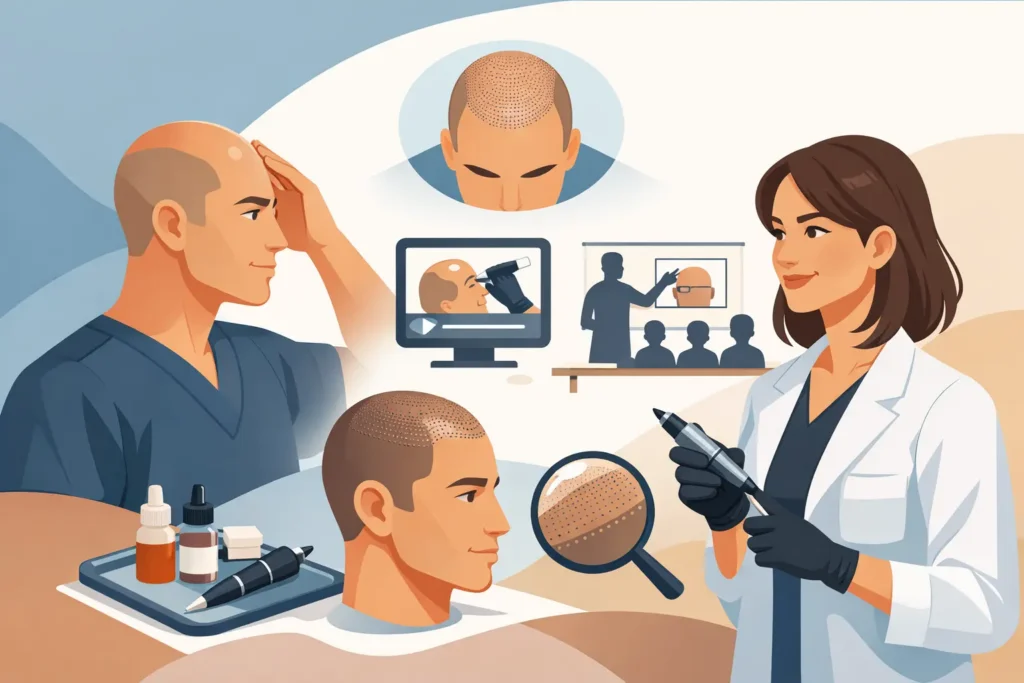Choosing a Scalp Micropigmentation Training Course