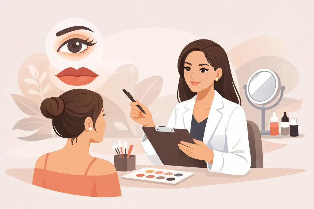 Permanent Makeup Consultation Questions to Ask