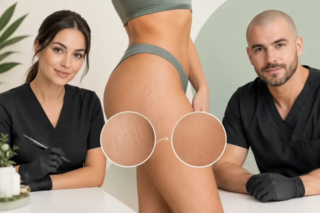 Stretch Mark Camouflage Examples That Look Natural