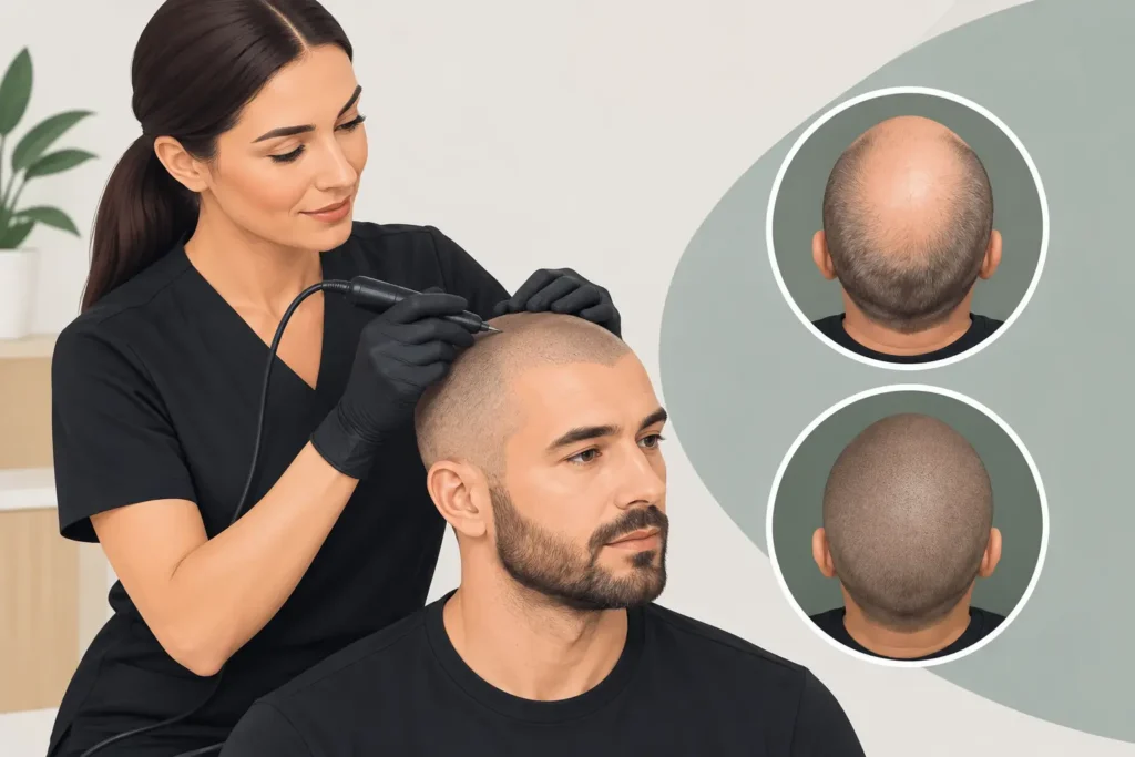 What Alopecia Scalp Tattoo Results Look Like
