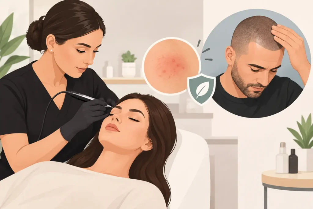 Can PMU Cause Allergies? What Clients Should Know