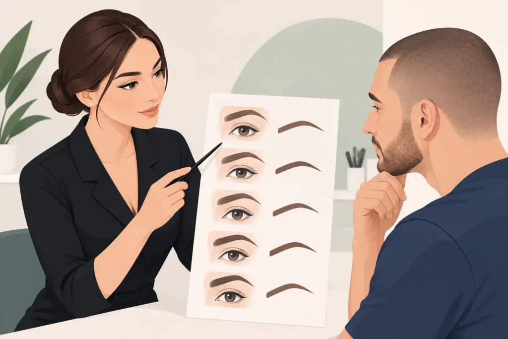 How to Choose Brow Shape for Your Features